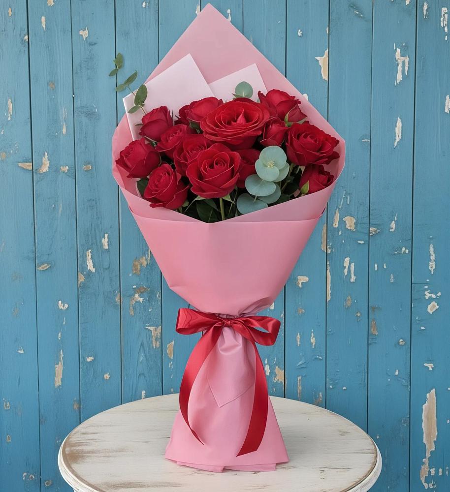 Букет цветов из: Розы в Уютном