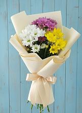 Букет цветов из:  Хризантемы в Уютном