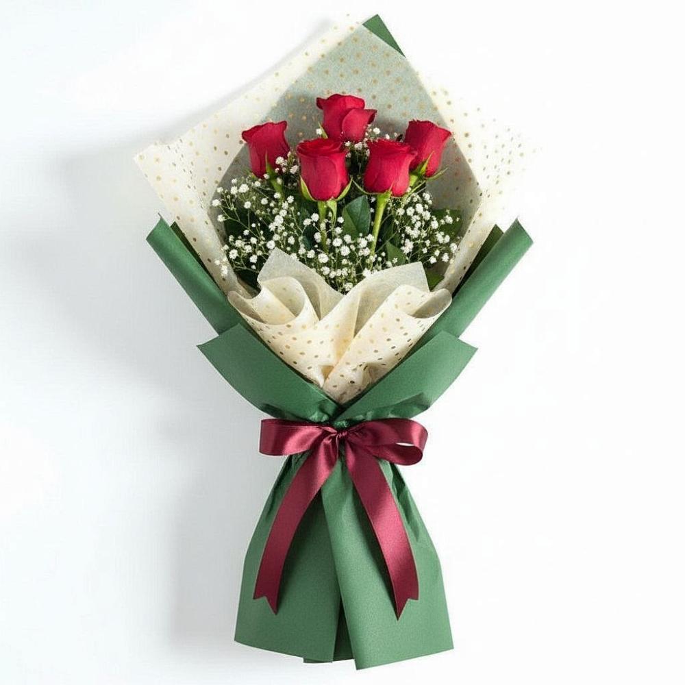 Букет цветов из: Розы в Уютном