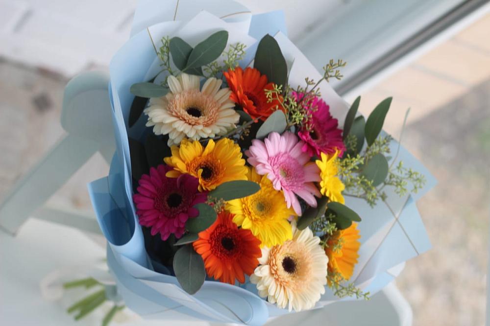 Букет цветов из: Герберы в Уютном