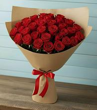 Букет Красные розы Милано в Уютном