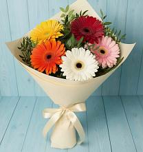 Букет цветов из:  Герберы в Уютном