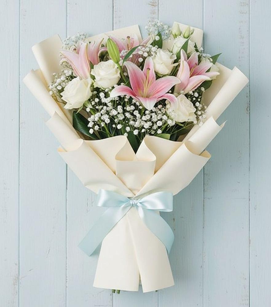 Букет цветов из: Лилии в Уютном