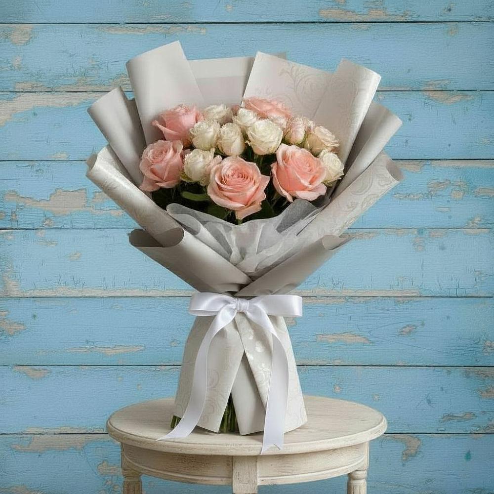 Букет цветов из: Розы в Уютном