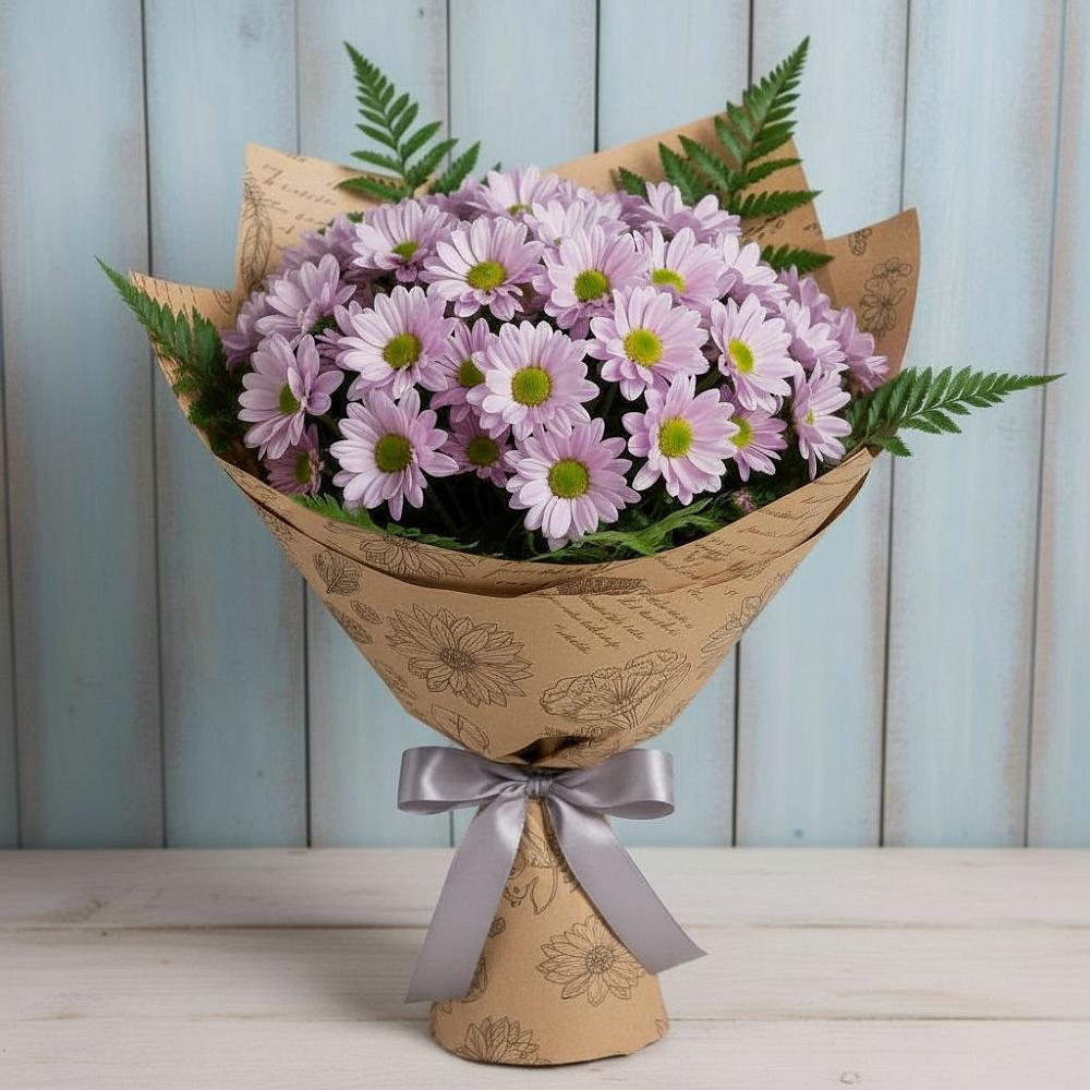 Букет цветов из: Хризантемы в Уютном