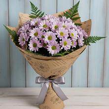 Букет цветов из:  Хризантемы в Уютном