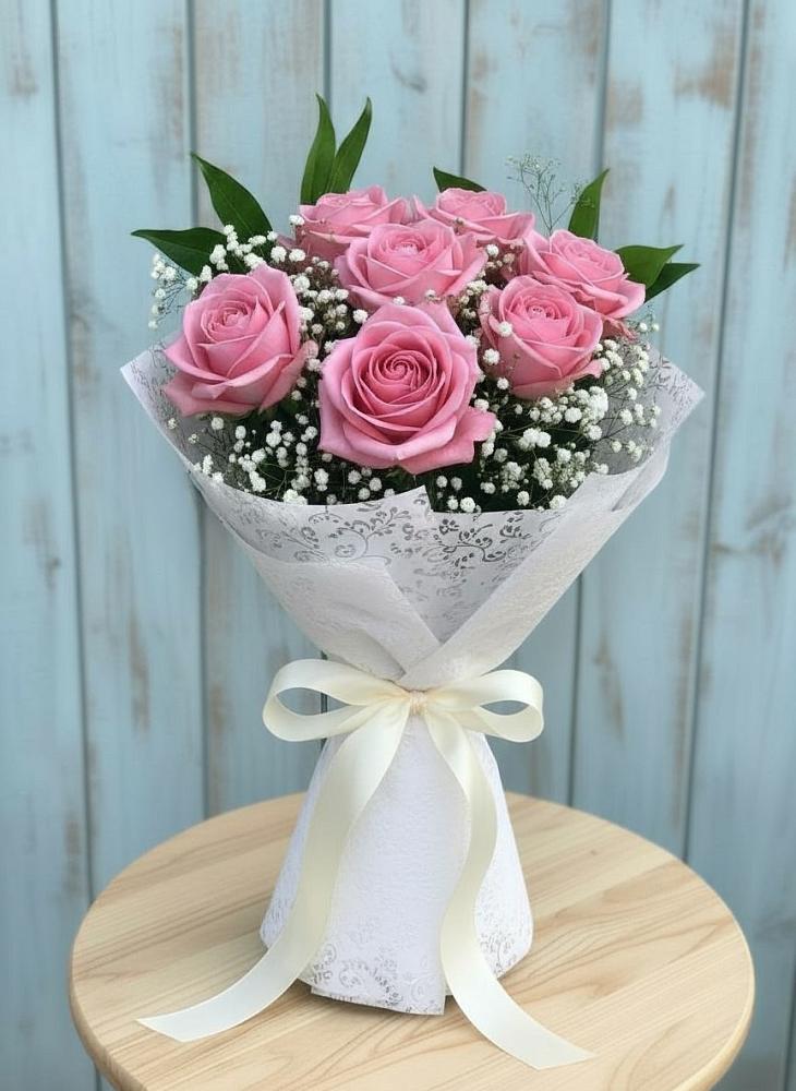 Букет цветов из: Розы в Уютном