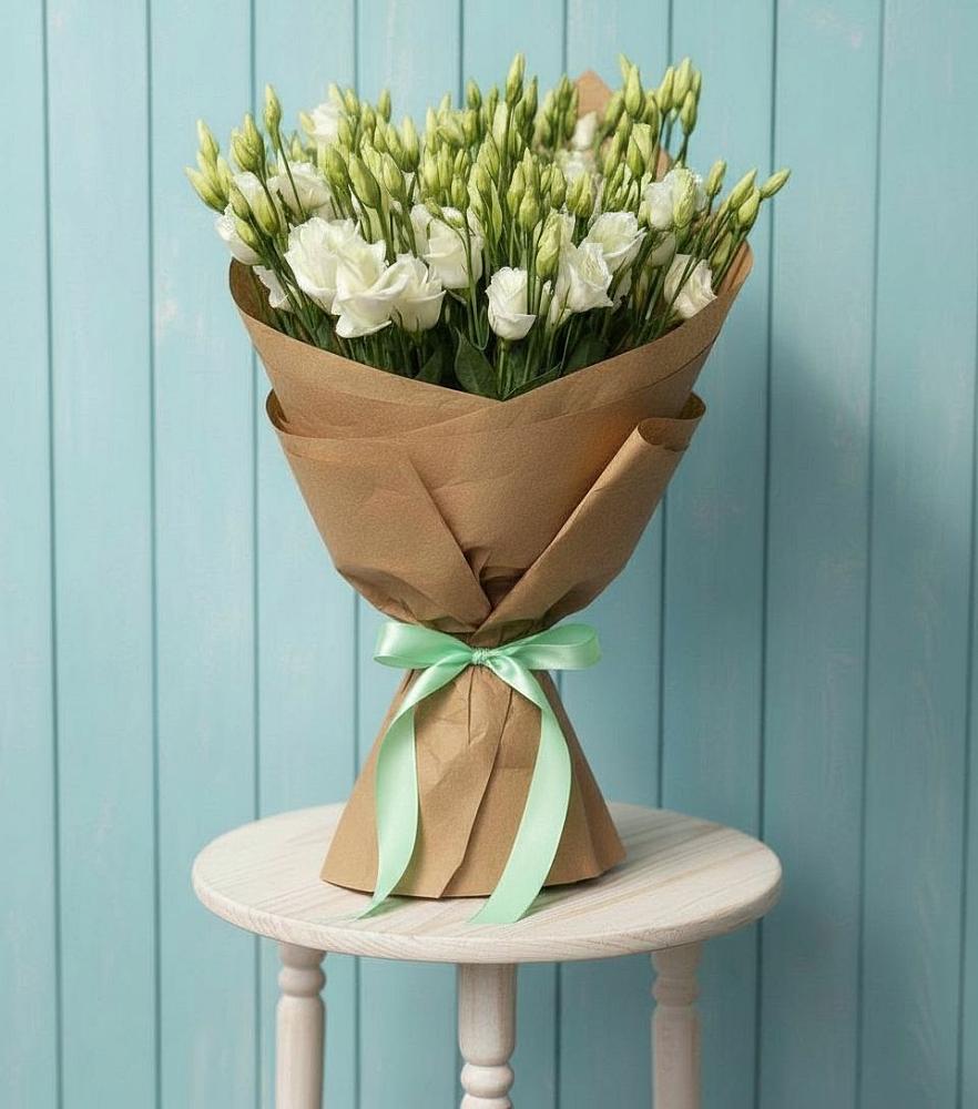 Букет цветов из: Лизиантусы в Уютном