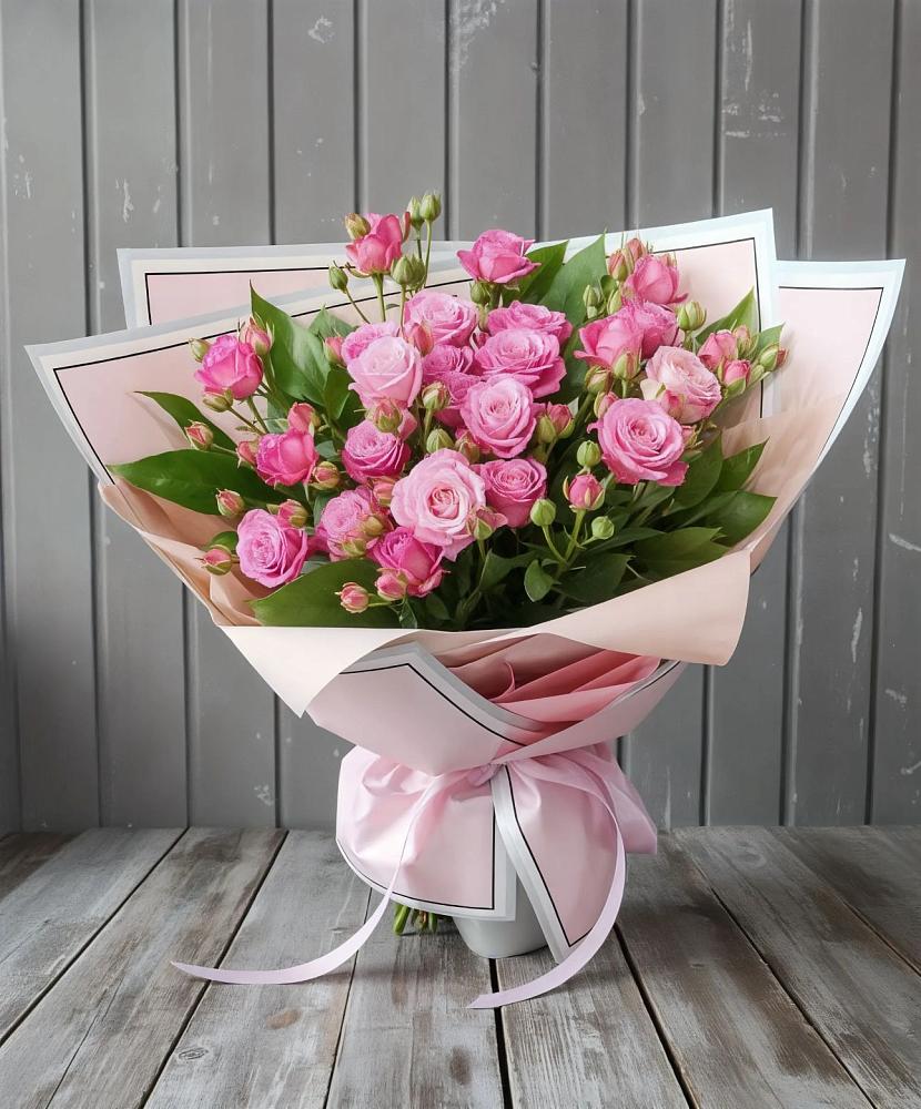 Букет Розовый кустик в Уютном