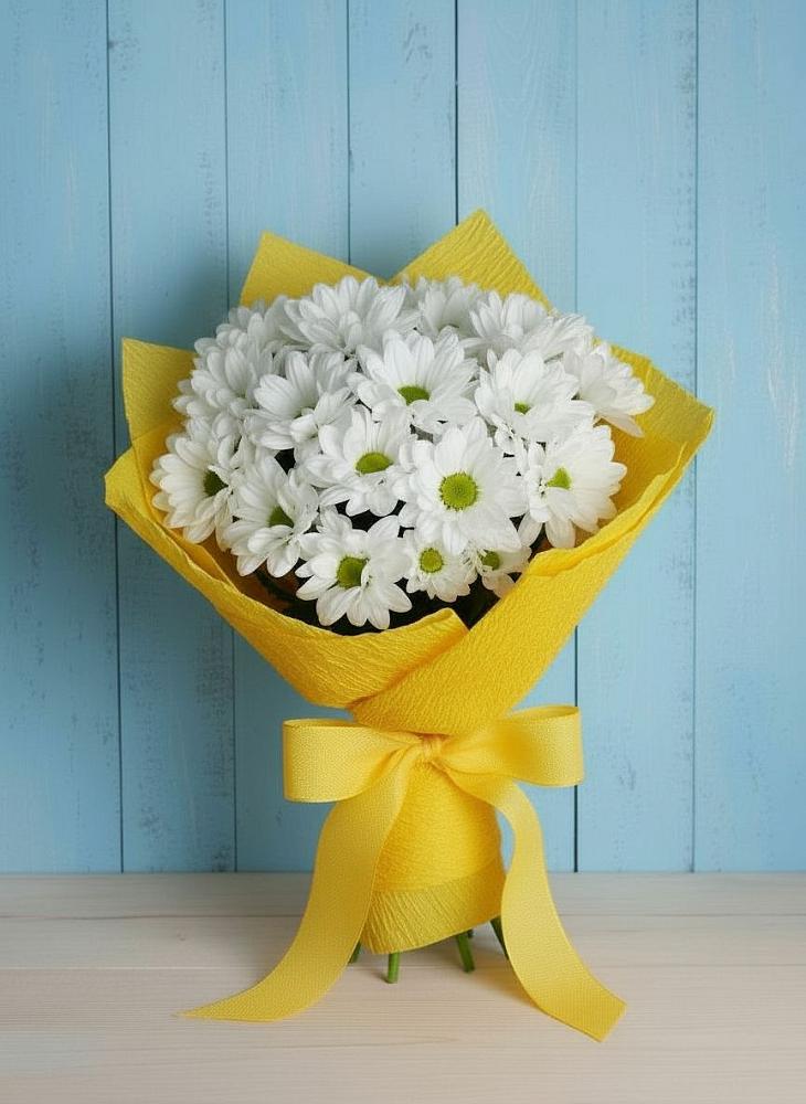 Букет цветов из: Хризантемы в Уютном