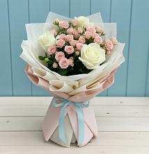 Букет цветов из:  Розы в Уютном