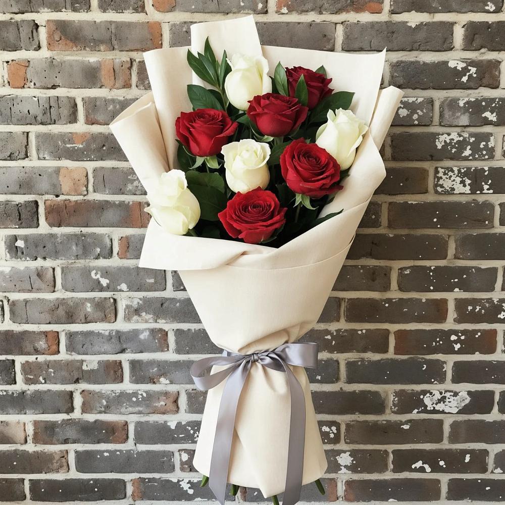 Букет цветов из: Розы в Уютном