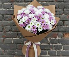 Букет цветов из:  Хризантемы в Уютном