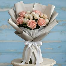 Букет цветов из:  Розы #REPLACE_PRED# Уютном