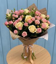 Букет цветов из:  Розы в Уютном