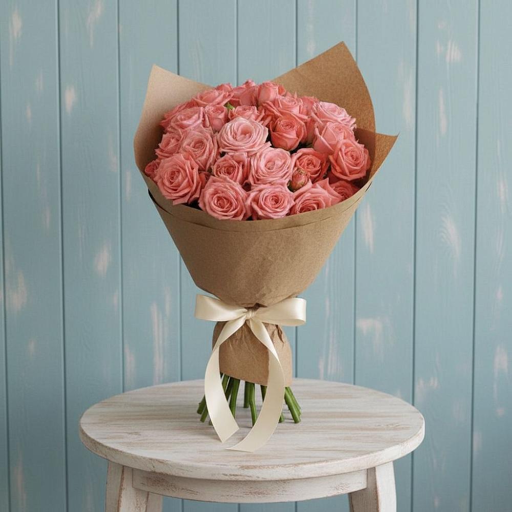 Букет цветов из: Розы в Уютном