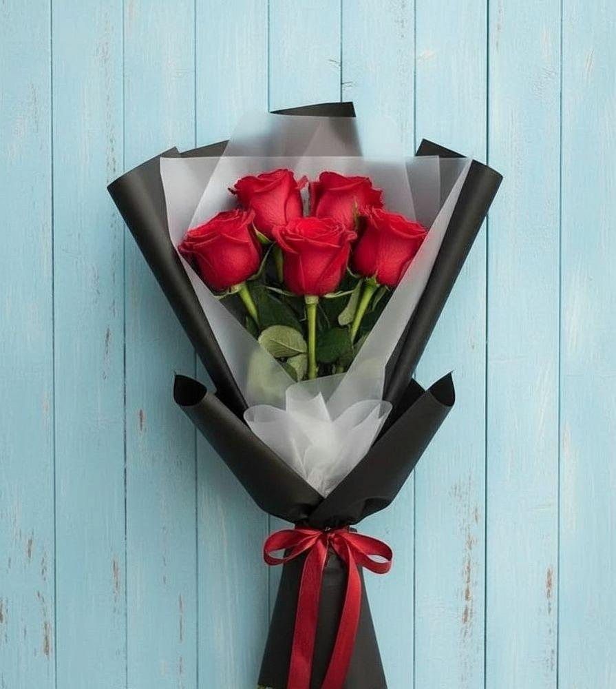 Букет цветов из: Розы в Уютном