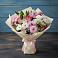 Букет цветов из: Хризантемы, Альстромерии и Розы в Уютном